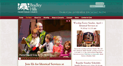 Desktop Screenshot of bradleyhillschurch.org